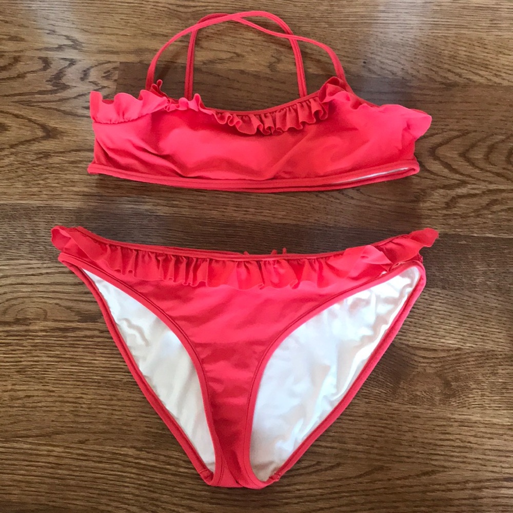 Lilly Minis girls 2 piece swim suit